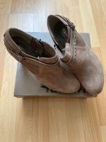 Tamaris Ankle Boots Gr. 39 taupe Brandenburg - Bernau Vorschau