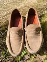 Beige Wildleder Mokassins Loafer Leder Halbschuhe Gr. 36 Dortmund - Körne Vorschau