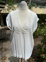 Maje Shirt weiß 3 L spitze Tunika Bluse München - Schwabing-Freimann Vorschau