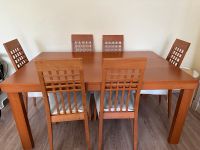 Esstisch mit sechs Stühlen Nordrhein-Westfalen - Gelsenkirchen Vorschau