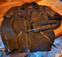 Tigha Bikerjacke Motorradjacke Jacke schwarz Nordrhein-Westfalen - Erftstadt Vorschau