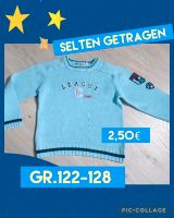 Cooler Pullover Gr.122-128 mit Logo  Patches und Stickerei Leipzig - Burghausen-Rückmarsdorf Vorschau