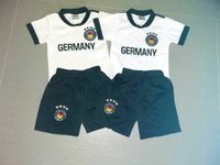 2 X Fußball Set Trikot und Shorts Gr. 80 Zwillinge Deutschland Nordrhein-Westfalen - Paderborn Vorschau