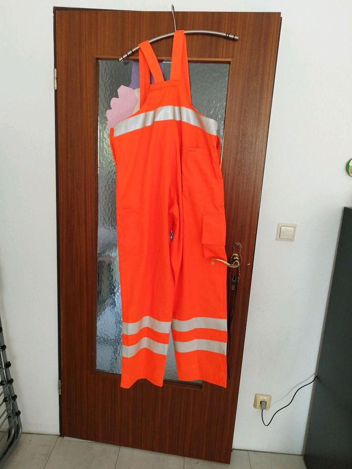 Latzhose orange XL