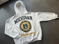 Bershka Hoodie Gr.XS weiß University Michigan Kaputzenpullover Schleswig-Holstein - Altenholz Vorschau