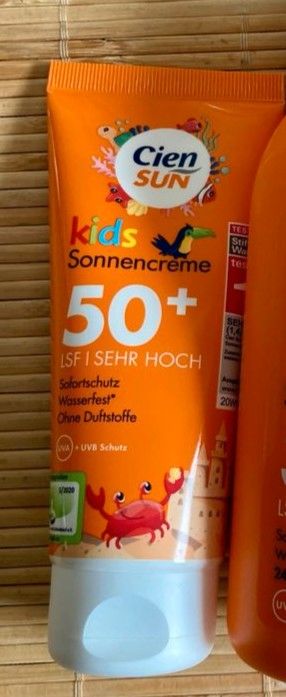 Cien Sun Kids Sonnencreme LSF 50+ Sonnenmilch Kinder UV Schutz Se in Bielefeld