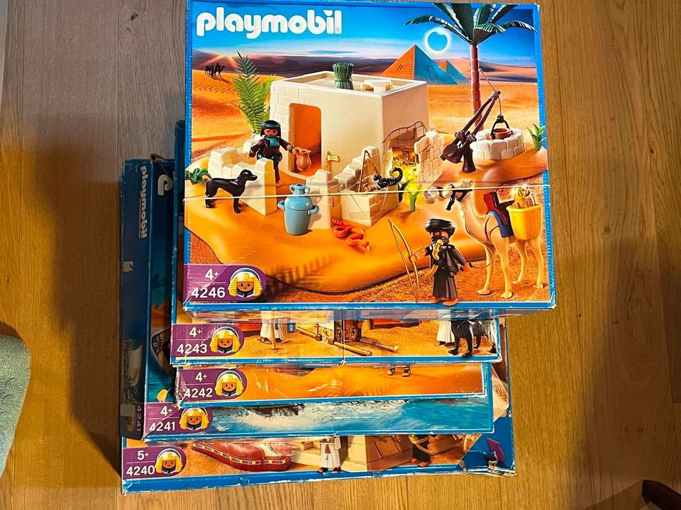 Biete XXL Playmobil Set Pharao, Ägypten 4240,4241,4242,4243,4246 in Pöcking