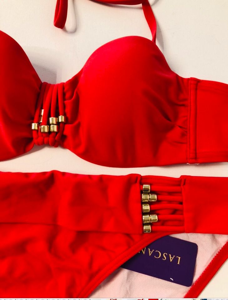 ⭐️NEU Lascana Bikini mit Accessoires Badeanzug Größe M; UVP 65€ in Köln