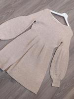 Strickkleid Beige Gr. 38 Bayern - Aichach Vorschau