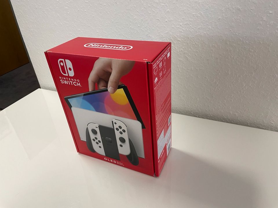 Nintendo Switch OLED|28 Mon.Garantie|wie NEU|OVP|Anlieferung✅ in Viersen