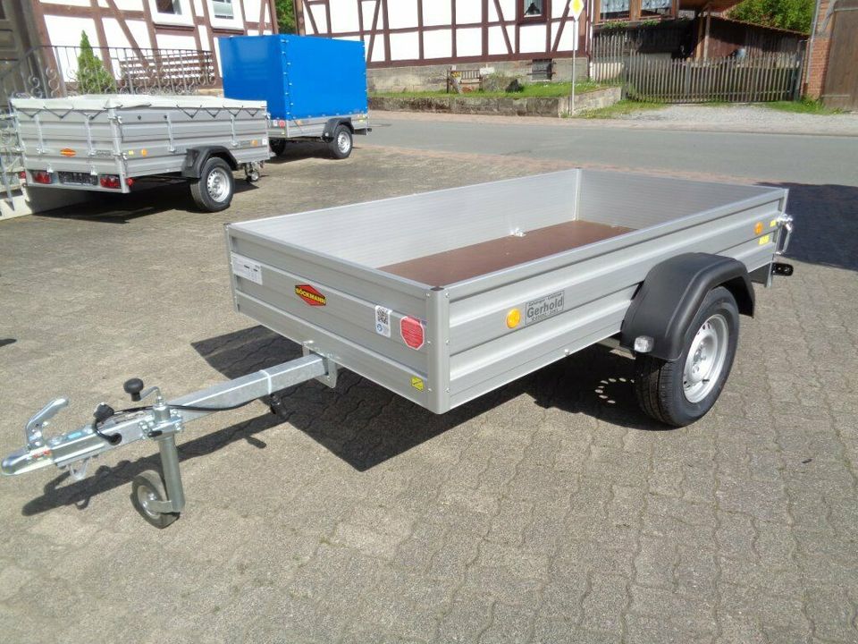 Böckmann PKW-Anhänger, TL-AL 2513/75, 750 kg, Aluminium in Wolfhagen 