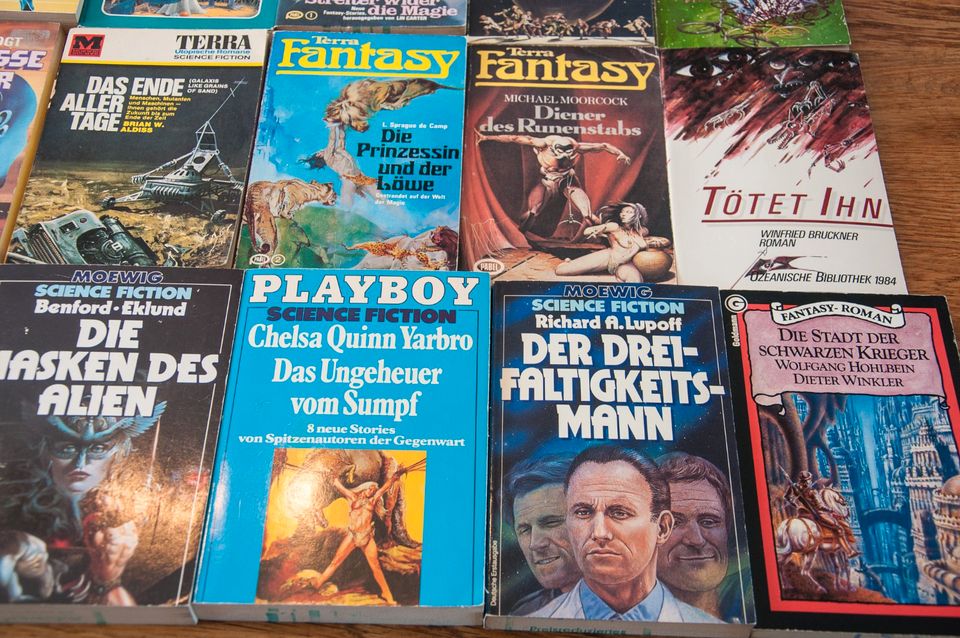 Paket 6 - 28 Taschenbücher - Science-Fiction / Fantasy in Flonheim