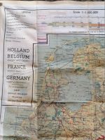 Fliegerkarte, Cloth Map, Escape & Evasion Map, WW II, 2. WK Berlin - Marzahn Vorschau