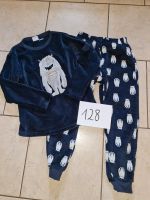 Teddy Schlafanzug Junge Monster 128 Zara Fleece Fleeceschlafanzug Niedersachsen - Schneverdingen Vorschau