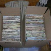 150 Singles im Cover zu verkaufen, Jukebox,Paypal möglich Hessen - Weilmünster Vorschau