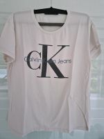 Calvin Klein Shirt weiß schwarz M 38 Hessen - Kassel Vorschau