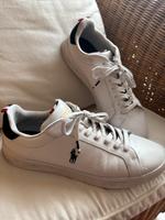 Original Ralph Lauren Polo Sneaker weiß 44 Hessen - Bürstadt Vorschau