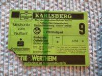 Alte Eintrittskarte Kaiserslautern VfB Stuttgart v. 84/85 Rheinland-Pfalz - Haßloch Vorschau