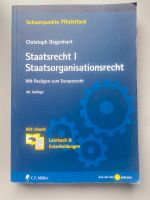 Degenhart - Staatsrecht I Staatsorganisationsrecht, 38. Auflage Baden-Württemberg - Tübingen Vorschau