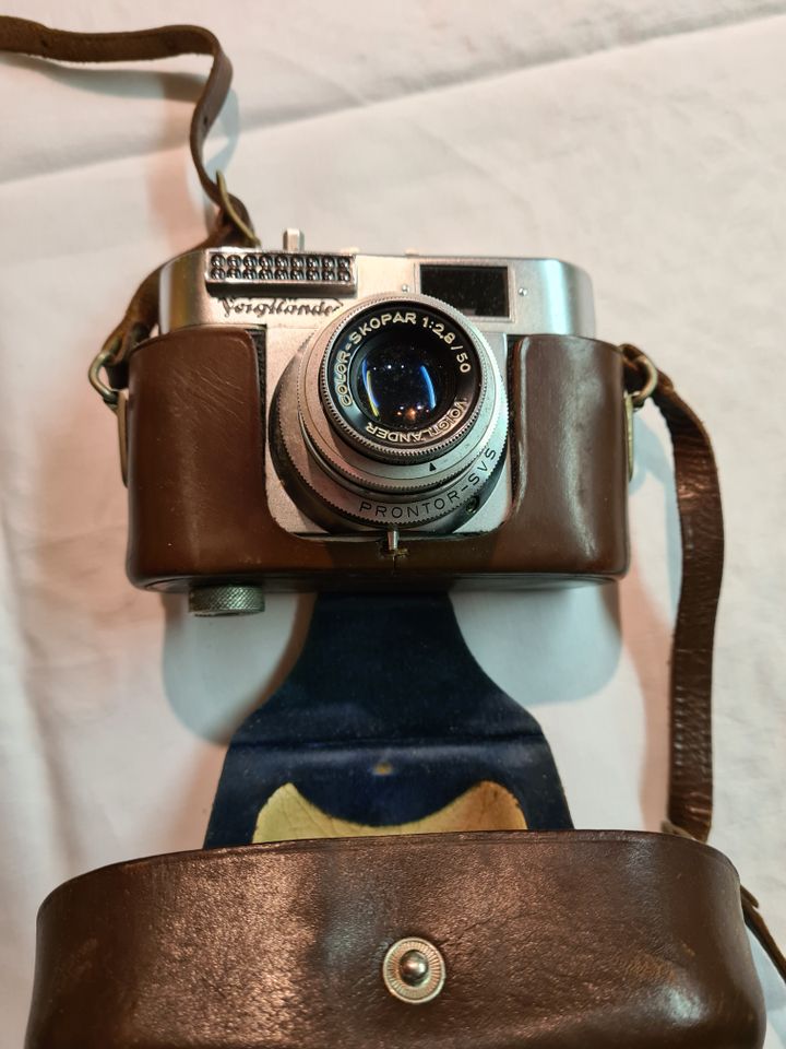 Fotoapparat Voigtländer Prontor  SVS mit orig. Tasche in Ravensburg