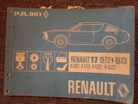 Renault ET-Katalog P.R.961  R17  (gebraucht) Bayern - Deggendorf Vorschau