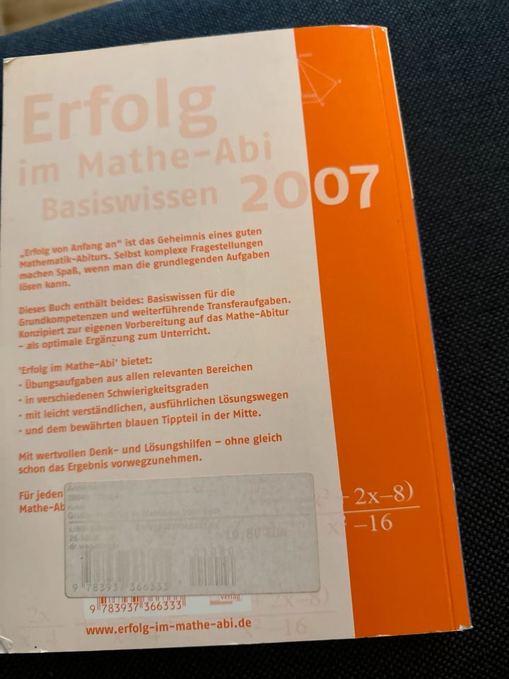 Übungsbuch Mathe Abi in Katlenburg-Lindau