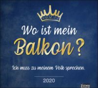 times-more-Typo-Bildkalender-2020-Wo-ist-mein-Balkon-Neu-OVP Baden-Württemberg - Heidelberg Vorschau