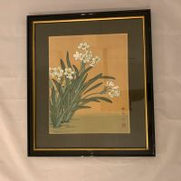 Tusche Malerei Seidenmalerei Narzisse Blumen China Japan Kunst Duisburg - Meiderich/Beeck Vorschau