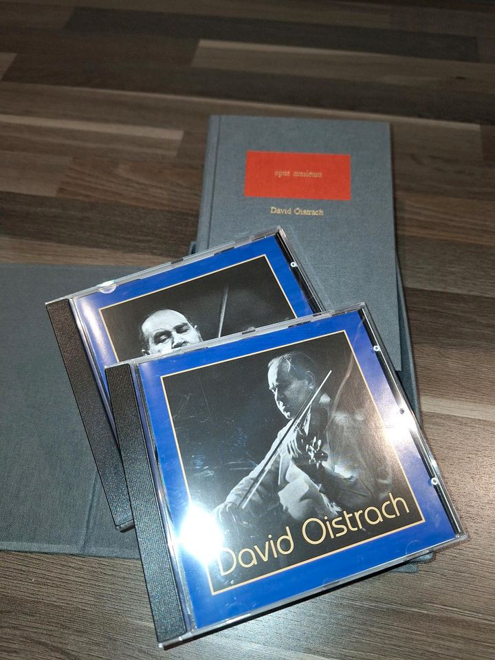 Sammelbox mit 2 CDs  Händel, Beethoven... Buch David Oistrach in Calw