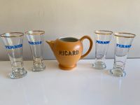 Pernod Ricard Set Krug Karaffe Wasserkrug 4 Gläser Bar Vintage Ra Nordrhein-Westfalen - Pulheim Vorschau