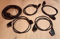 5x Scart Kabel unterschiedliche Längen Bayern - Hirschau Vorschau