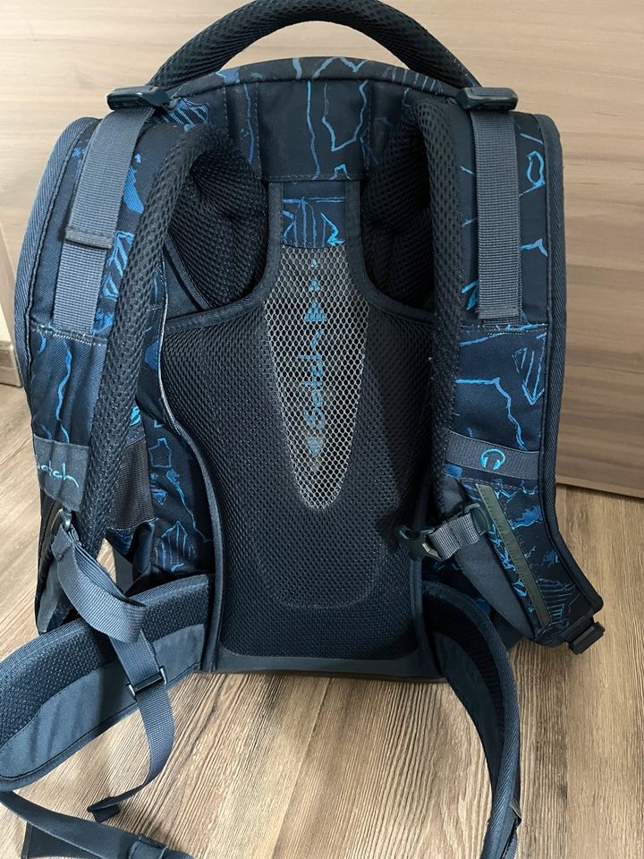 Satch Schulrucksack blau in Roding