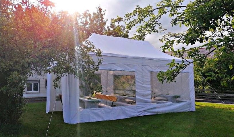 ❌ 3x6m Partyzelt Zelt Pavillon Faltpavillon Hochzeit mieten in Wangen im Allgäu