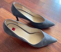 HÖGL Pumps Schuhe Nubuk Wildleder grau 38 Berlin - Neukölln Vorschau