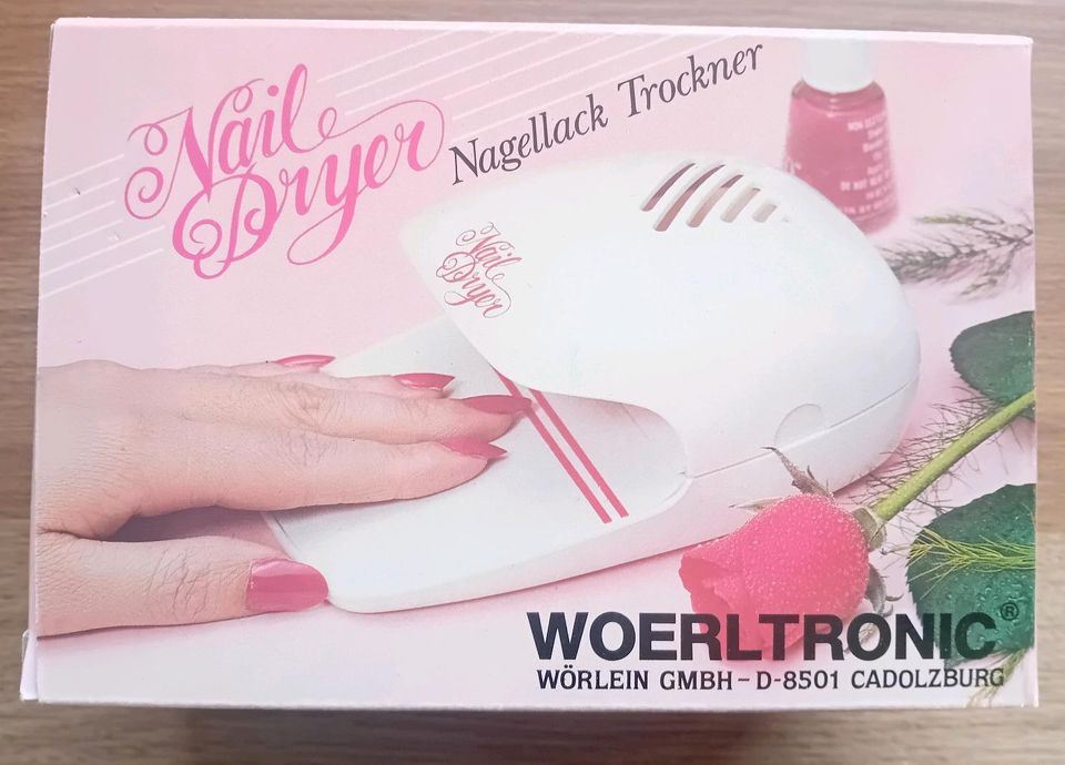 Nagellack-Trockner, Nail Dryer, Woerltronic, ovp, unbenutzt in Würzburg