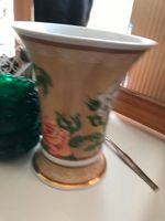 Hutschenreuther Rosen Frühling Vase gross selten Bayern - Burgheim Vorschau