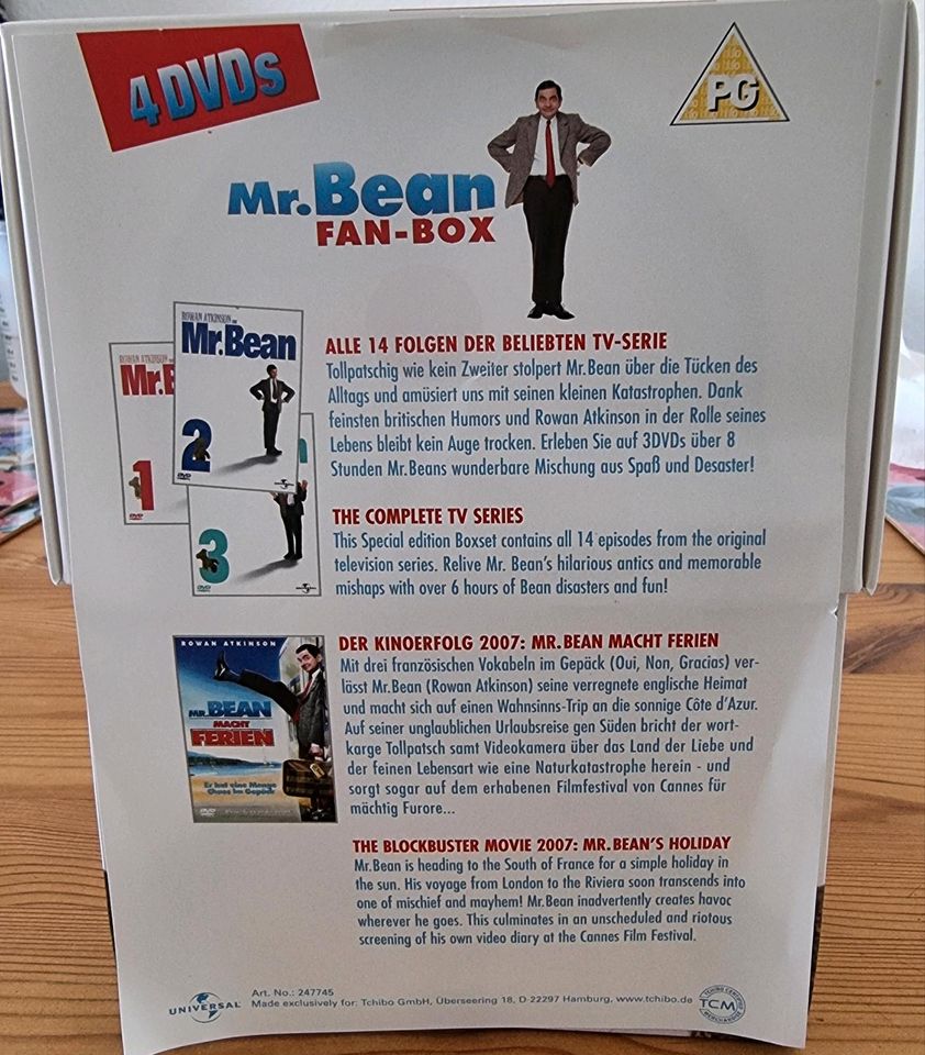 Mr. Bean Fan-BOX vollst. & unbenutzt in Darmstadt
