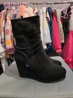 Keilabsatz Damen Schuh Stiefel gr. 40 Schwarz Nordrhein-Westfalen - Herzogenrath Vorschau