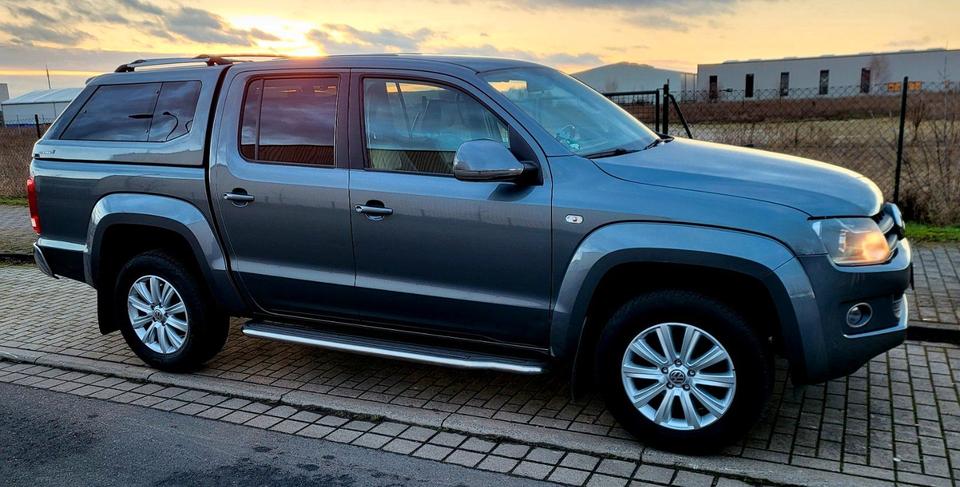 Volkswagen Amarok*Leder*Hardtop*4 Motion*DoubleCab*AHK*Navi in Hennigsdorf