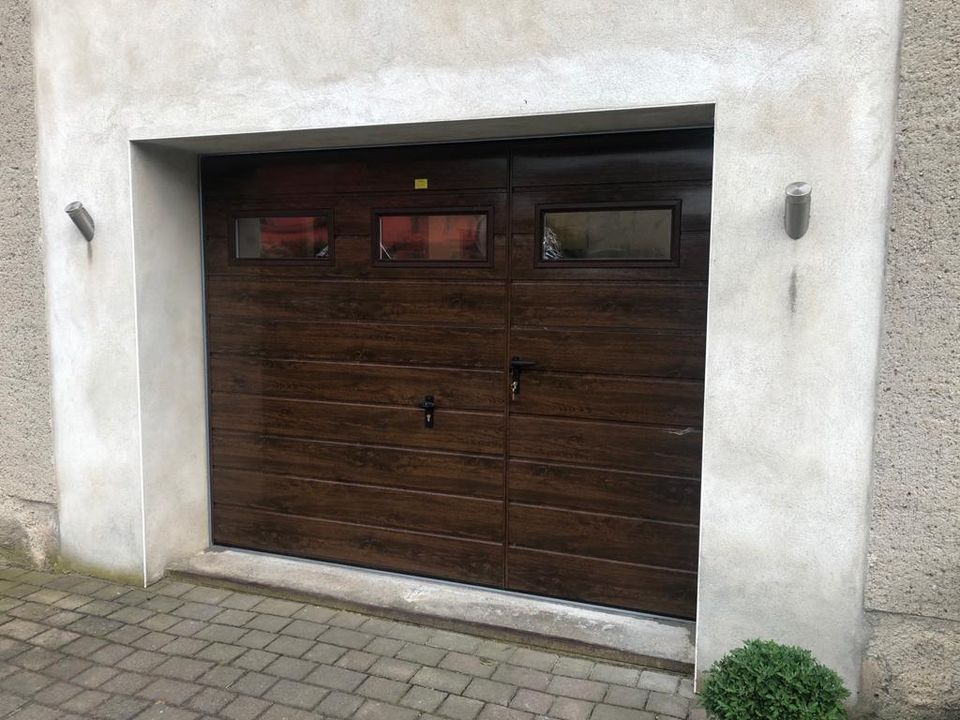 Hoftor container Garagentor haustür trapezblech rolltor schwingtor pflug Schiebetür sektionaltor hallentor gartentor gartentür garagentür doppelflügeltor tor carport hundebox in Falkenberg/Elster