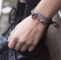 Anker Armband in taupe Nordrhein-Westfalen - Stemwede Vorschau