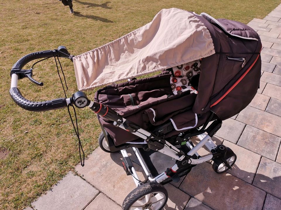 Kinderwagen Hartan Topline S weiss in Schwangau