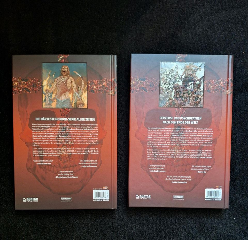 Crossed Monster Edition 1&2 Hardcover in Hamburg
