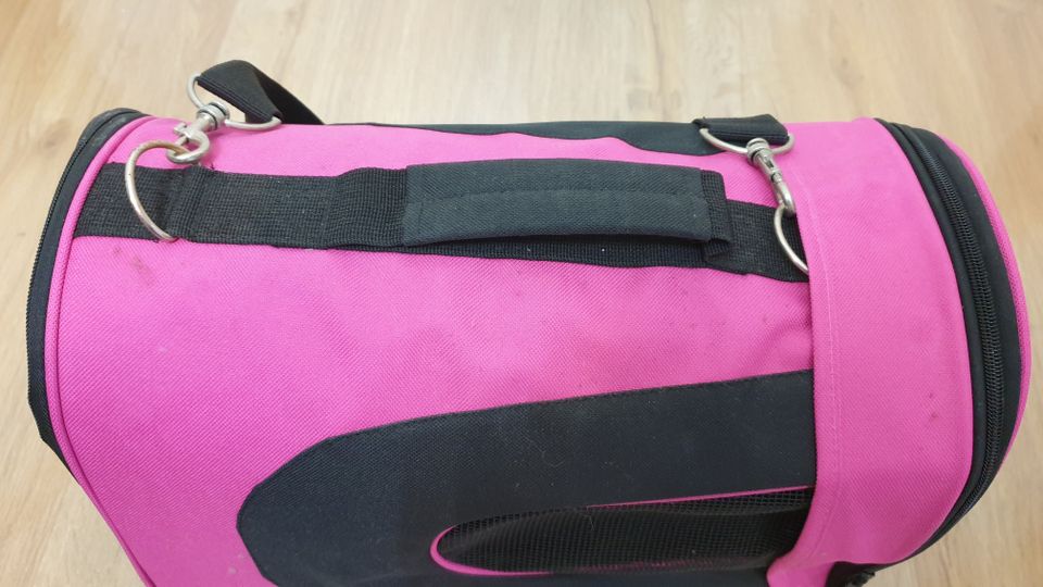 Transporttasche für Katze / Hund und Nager - pink in Buchholz in der Nordheide