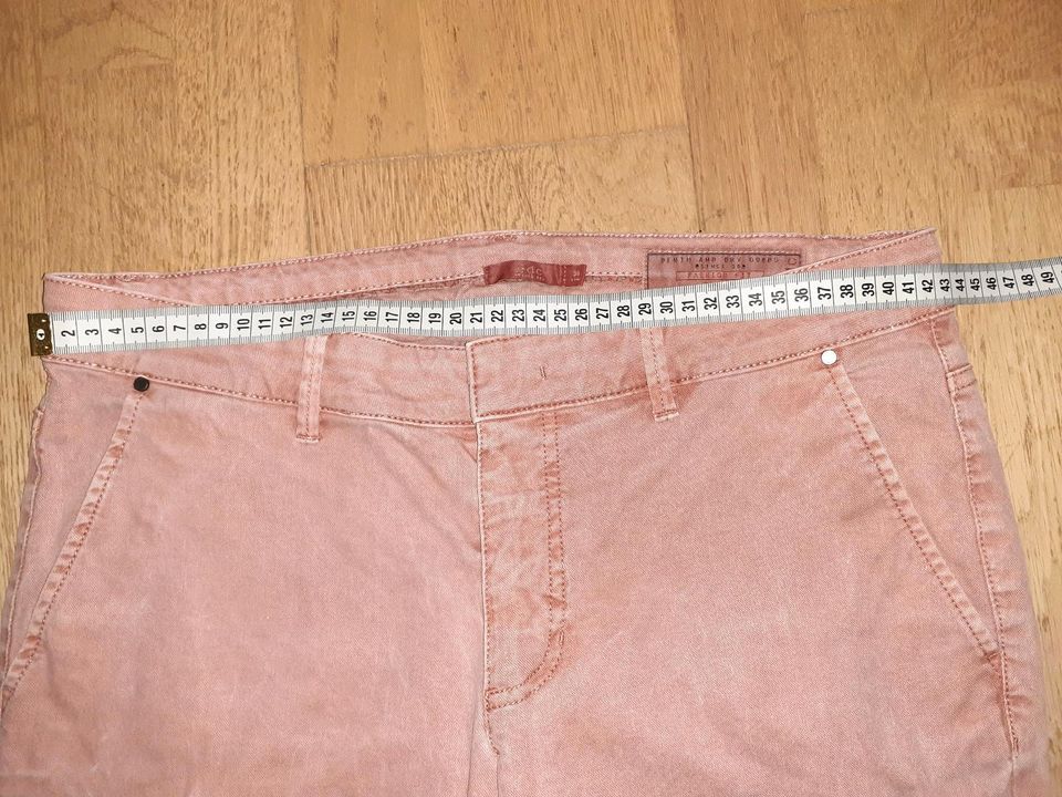 Jeans Hose lachs edc ESPRIT 38 long Fashion fit in Düsseldorf