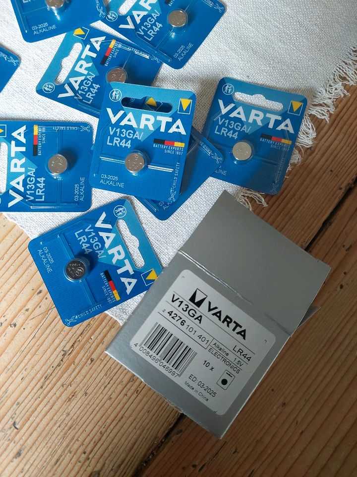 10 Varta Batterien V13 GA /LR 44 in Ruhpolding