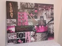 Wandbild NYC Pink Broadway Glitzer Niedersachsen - Jembke Vorschau