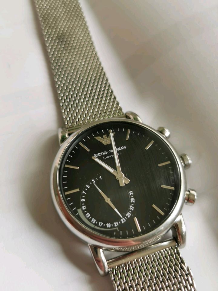 Emporio Armani Herren Uhr Chronograph Quarz Smart Watch in Frankfurt am Main