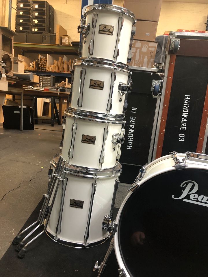 Pearl BLX, 10”,12”,13”,16”,22” (x2) Shell Set, Double Bass in Hamburg