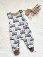 Handmade Baby Strampler / Overall / mitwachsend kleine Busse tier Nordrhein-Westfalen - Porta Westfalica Vorschau